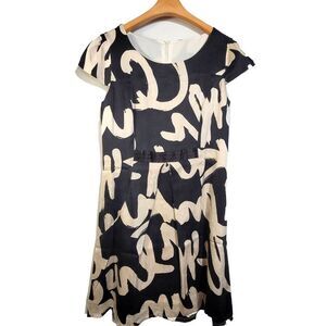 Women's Size S Satin Silk Short Sleeve Dress SAC941